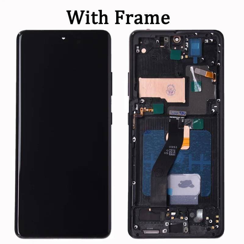 Samsung S21 Ultra OLED Screen with Frame - Supports Fingerprint